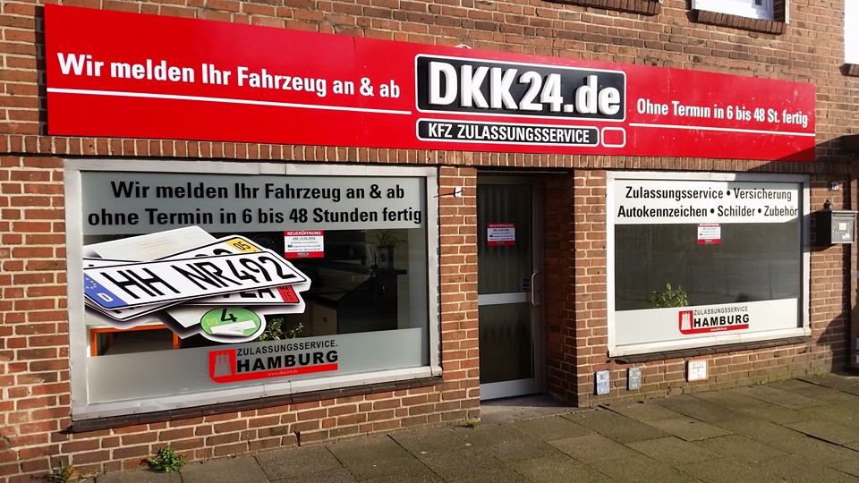 Wunschkennzeichen Hamburg, Zulassungsservice, Burgstr 12, 20535 Hamburg Mitte